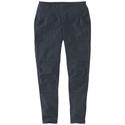 Carhartt Damen Force Fitted Midweight Utility Leggings, Marineblau, X-Groß Carhartt Damen Force Fitted Midweight Utility Leggings, Marineblau, X-Groß