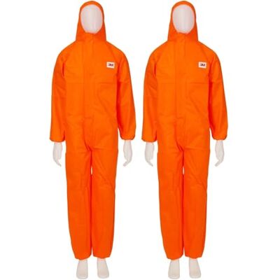 3M 4515 Schutzanzug, Typ 5/6, Größe S, Orange 3M 4515 Schutzanzug, Typ 5/6, Größe S, Orange