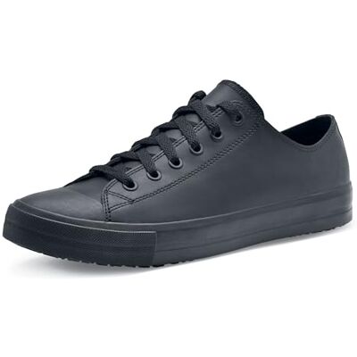 Shoes for Crews Unisex Arbeits-Sneaker – Bequeme, leichte, Wasserabweisende und Rutschhemmende Arbeitsschuhe, ideal für Männer und Frauen in Gastronomie Küchen, für Kellner und Koch – Delray Shoes for Crews Unisex Arbeits-Sneaker – Bequeme, leichte, Wasserabweisende und Rutschhemmende Arbeitsschuhe, ideal für Männer und Frauen in Gastronomie Küchen, für Kellner und Koch – Delray