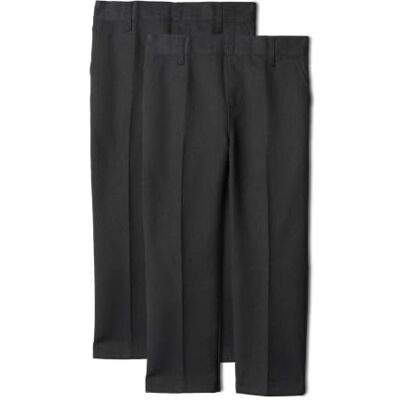 Amazon Jungen Schuluniformhosen, 2er-Pack, Kohlegrau, 4-5 Jahre Amazon Jungen Schuluniformhosen, 2er-Pack, Kohlegrau, 4-5 Jahre