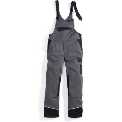 BP 1608-559-53-56s Latzhose, Stretch-Hosenträger mit Clipbefestigungen, 245,00 g/m² Stoffmischung, dunkelgrau/schwarz, 56s BP 1608-559-53-56s Latzhose, Stretch-Hosenträger mit Clipbefestigungen, 245,00 g/m² Stoffmischung, dunkelgrau/schwarz, 56s