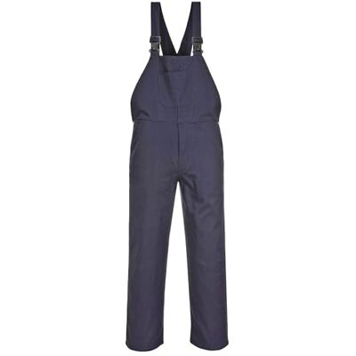 Portwest C881 Herren Arbeitskleidung Verstellbare Baumwoll-Latzhose Marineblau, XL Portwest C881 Herren Arbeitskleidung Verstellbare Baumwoll-Latzhose Marineblau, XL