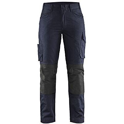BLÅKLÄDER Blakläder 719513308699C50 Damen Service Arbeitshose mit Stretch, Dunkel Marineblau/Schwarz, Größe C50 BLÅKLÄDER Blakläder 719513308699C50 Damen Service Arbeitshose mit Stretch, Dunkel Marineblau/Schwarz, Größe C50