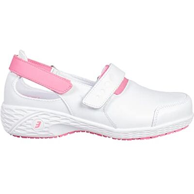 SAFETY JOGGER Sicherheitsschuhe Damen 35 EU Samantha Leichte, Bequemer Sicherheitsclog, Klettverschluss Leder Arbeitsschuh, ideal für Pflege oder Reinigung, Oxypas, Schwarz SAFETY JOGGER Sicherheitsschuhe Damen 35 EU Samantha Leichte, Bequemer Sicherheitsclog, Klettverschluss Leder Arbeitsschuh, ideal für Pflege oder Reinigung, Oxypas, Schwarz