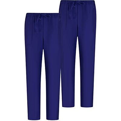 MISEMIYA Pack 2 Pcs Arbeitshosen Unisex ELASTISCHE Taille UNIFORM KLINIK Krankenhaus Reinigung TIERARZT Gesundheit Small, Lila 68 MISEMIYA Pack 2 Pcs Arbeitshosen Unisex ELASTISCHE Taille UNIFORM KLINIK Krankenhaus Reinigung TIERARZT Gesundheit Small, Lila 68