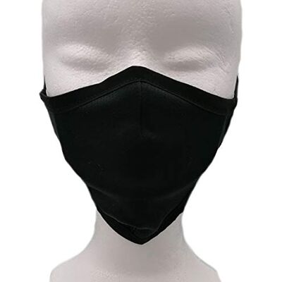 Kanguru la coperta con le maniche Kanguru Maske Schwarz, YPM, waschbar, aus 3-lagigem Stoff, Made in Italy, Filterung, wasserabweisend, mit 1 Einwegfilter. Damen, 100 g Kanguru la coperta con le maniche Kanguru Maske Schwarz, YPM, waschbar, aus 3-lagigem Stoff, Made in Italy, Filterung, wasserabweisend, mit 1 Einwegfilter. Damen, 100 g