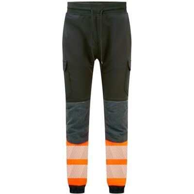Portwest KX3 Warnschutz Flexi Bundhose für Männer, Farbe: Schwarz/Orange, Größe: M, KX341KORM Portwest KX3 Warnschutz Flexi Bundhose für Männer, Farbe: Schwarz/Orange, Größe: M, KX341KORM