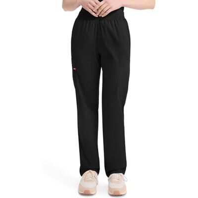 Dickies EDS Signature 86106 Schlupfkasack für Damen, elastische Taille, Cargohose zum Hineinschlüpfen aus weichem, gebürstetem Popeline, 86106, Schwarz, X-Small Zierlich Dickies EDS Signature 86106 Schlupfkasack für Damen, elastische Taille, Cargohose zum Hineinschlüpfen aus weichem, gebürstetem Popeline, 86106, Schwarz, X-Small Zierlich