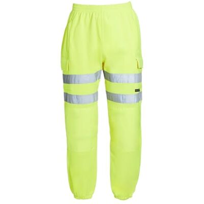 Blackrock Hi-Vis Gelbe Arbeitsjogginghose, Herren & Damen Sicherheitshose, Utility, Hi-Vis Jogger, Trainingshose, Bauhose, Elastische Taille, Arbeitskleidung Blackrock Hi-Vis Gelbe Arbeitsjogginghose, Herren & Damen Sicherheitshose, Utility, Hi-Vis Jogger, Trainingshose, Bauhose, Elastische Taille, Arbeitskleidung