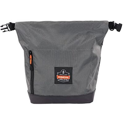Ergodyne Arsenal 5186 Atemschutzmasken-Aufbewahrungstasche, passend für Halb- und Vollgesichts-Atemschutzmasken, Verstellbarer Roll-Top-Verschluss, Grau Ergodyne Arsenal 5186 Atemschutzmasken-Aufbewahrungstasche, passend für Halb- und Vollgesichts-Atemschutzmasken, Verstellbarer Roll-Top-Verschluss, Grau