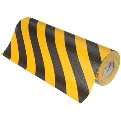 3M Safety-Walk Universal, 613, Schwarz/Gelb, 610 mm x 18,3 m für Bereiche mit leichtem bis starkem Fußverkehr 3M Safety-Walk Universal, 613, Schwarz/Gelb, 610 mm x 18,3 m für Bereiche mit leichtem bis starkem Fußverkehr