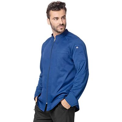 Chef Works Herren Nepal Kochmantel, Ozeanblau, XX-Large Chef Works Herren Nepal Kochmantel, Ozeanblau, XX-Large