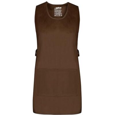 MISEMIYA Unisex Cleaning Apron Reinigungsschürze Sanitär BZZ-868, Brown, XL MISEMIYA Unisex Cleaning Apron Reinigungsschürze Sanitär BZZ-868, Brown, XL