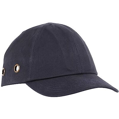 Blackrock Navy Bump Cap, Sicherheitsmützen Herren Damen Unisex, Schutzhelm, für Bau, Bauarbeiter, Einheitsgröße verstellbarer Riemen HDPE Schutz mit weicher Innenpolsterung, Baseball Style, EN812:2012 Blackrock Navy Bump Cap, Sicherheitsmützen Herren Damen Unisex, Schutzhelm, für Bau, Bauarbeiter, Einheitsgröße verstellbarer Riemen HDPE Schutz mit weicher Innenpolsterung, Baseball Style, EN812:2012