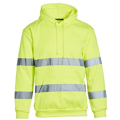 Blackrock Hi-Viz-Pullover-Kapuzenpulli, Gelb, hochwertige, sichere und Bequeme reflektierende Sicherheitskleidung für Männer und Frauen mit hoher Sichtbarkeit, vollständig EN Zertifiziert Blackrock Hi-Viz-Pullover-Kapuzenpulli, Gelb, hochwertige, sichere und Bequeme reflektierende Sicherheitskleidung für Männer und Frauen mit hoher Sichtbarkeit, vollständig EN Zertifiziert
