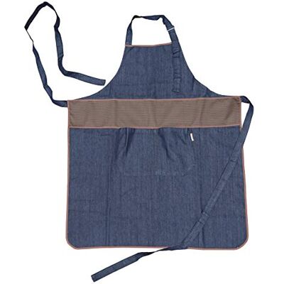 ROSTAING Schürze, Unisex, große Taschen, Reißverschluss, Blau, Jeans von TDenim, , Einheitsgröße ROSTAING Schürze, Unisex, große Taschen, Reißverschluss, Blau, Jeans von TDenim, , Einheitsgröße