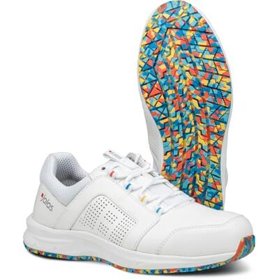 Jalas Tempus 5608 Unisex-Sicherheitsschuhe für Männer und Frauen Stahl-Zehenschutzkappe, S1, Antistatisch und rutschfest mit ausgezeichnetem Komfort Jalas Tempus 5608 Unisex-Sicherheitsschuhe für Männer und Frauen Stahl-Zehenschutzkappe, S1, Antistatisch und rutschfest mit ausgezeichnetem Komfort
