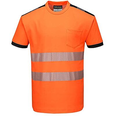 Portwest PW3 T-Shirt Manica Corta Hi-Vis Portwest PW3 T-Shirt Manica Corta Hi-Vis