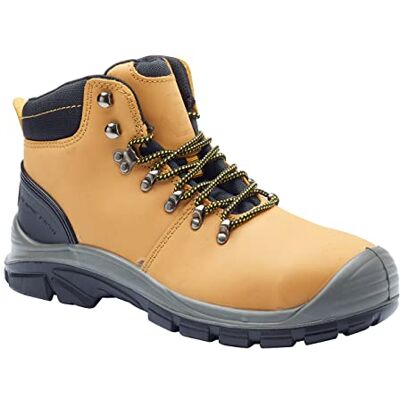 Blackrock Malvern Tan/Honey Leichte Sicherheitsstiefel, S3 Stahlkappe, Herren & Damen, Lederschuhe, Wasserdicht, schützende Stahlzwischensohle, rutschfeste Sicherheitsstiefel Blackrock Malvern Tan/Honey Leichte Sicherheitsstiefel, S3 Stahlkappe, Herren & Damen, Lederschuhe, Wasserdicht, schützende Stahlzwischensohle, rutschfeste Sicherheitsstiefel