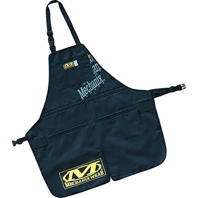 Mechanix Wear Ladenschürze, robuste Arbeitsschürze in Industriequalität, flüssigkeitsbeständig, mehrere Aufbewahrungstaschen, maschinenwaschbar, verstellbare Riemen, Einheitsgröße, Schwarz Mechanix Wear Ladenschürze, robuste Arbeitsschürze in Industriequalität, flüssigkeitsbeständig, mehrere Aufbewahrungstaschen, maschinenwaschbar, verstellbare Riemen, Einheitsgröße, Schwarz