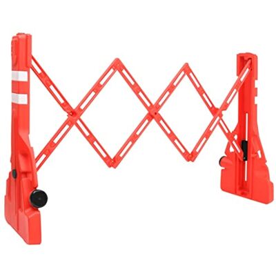 vidaXL Verkehrsschranke Faltbar Sicherheitsschranke Absperrschranke Verkehrsabsperrung Schrankenzaun Absturzsicherung Rot 210x50x105cm vidaXL Verkehrsschranke Faltbar Sicherheitsschranke Absperrschranke Verkehrsabsperrung Schrankenzaun Absturzsicherung Rot 210x50x105cm
