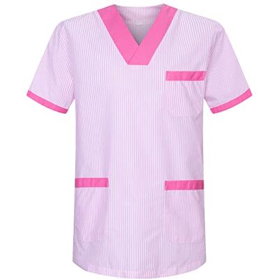 MISEMIYA Medizinische Uniformen Unisex Top Krankenschwester Krankenhaus Berufskleidung Small, Fuchsia T817-9 MISEMIYA Medizinische Uniformen Unisex Top Krankenschwester Krankenhaus Berufskleidung Small, Fuchsia T817-9