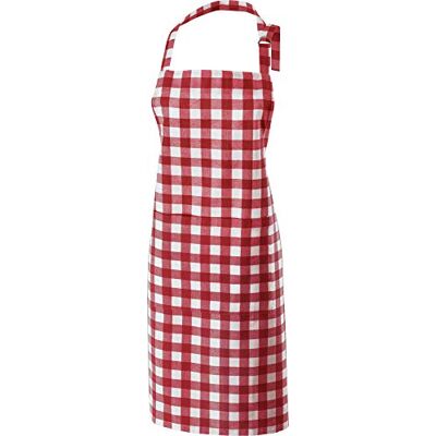 REDBEST Schürze Baumwolle rot Größe 75x90 cm REDBEST Schürze Baumwolle rot Größe 75x90 cm