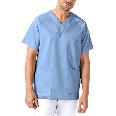 CLINIC DRESS Schlupfkasack Kasack Herren bunt für Pflege und Altenpflege CLINIC DRESS Schlupfkasack Kasack Herren bunt für Pflege und Altenpflege