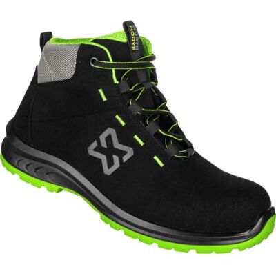 WÜRTH MODYF WÜRTH MODYF Cruise S3S Mid Sicherheitsstiefel metallfreie Arbeitsschuhe mit Fiberglas-Zehenschutz, unisex wasserabweisende Sicherheitsschuhe in den Größen 35-48 in Schwarz/Grün WÜRTH MODYF WÜRTH MODYF Cruise S3S Mid Sicherheitsstiefel metallfreie Arbeitsschuhe mit Fiberglas-Zehenschutz, unisex wasserabweisende Sicherheitsschuhe in den Größen 35-48 in Schwarz/Grün