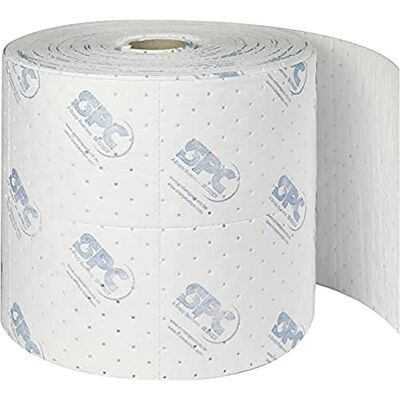 Brady Öl Plus Saugfähige Rolle, 380mm x 46m, Weiß Brady Öl Plus Saugfähige Rolle, 380mm x 46m, Weiß