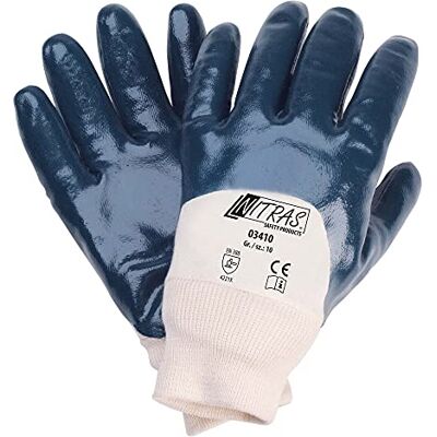 Nitras 12Paar Handschuhe Blau, 10 Nitras 12Paar Handschuhe Blau, 10