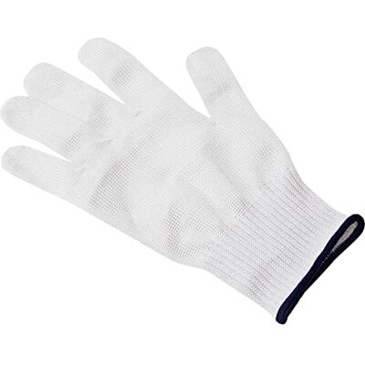 Victorinox Profi Soft-Schutzhandschuh für Messerhand, Arbeitshandschuh, Sicheres Schneiden, Gastronomie, L, weiss Victorinox Profi Soft-Schutzhandschuh für Messerhand, Arbeitshandschuh, Sicheres Schneiden, Gastronomie, L, weiss