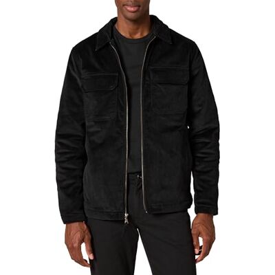 Amazon Herren Arbeitsjacke aus Cordstoff (erhältlich in Big & Tall), Schwarz, XL Amazon Herren Arbeitsjacke aus Cordstoff (erhältlich in Big & Tall), Schwarz, XL