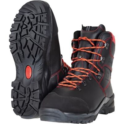 Oregon Waipoua Sicherheitsstiefel aus Leder, Schnittschutzstiefel Klasse 1 (20 m/s), Größe 40 Oregon Waipoua Sicherheitsstiefel aus Leder, Schnittschutzstiefel Klasse 1 (20 m/s), Größe 40