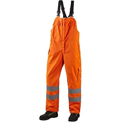 JAK Workwear 12-12137-007-04 Modell 12137 EN ISO 1149-5 High Performance Latzhose, Orange, XL Größe JAK Workwear 12-12137-007-04 Modell 12137 EN ISO 1149-5 High Performance Latzhose, Orange, XL Größe