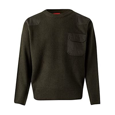 VELILLA Serie 100 Pullover (Größe XXXL) Farbe jagdgrün VELILLA Serie 100 Pullover (Größe XXXL) Farbe jagdgrün