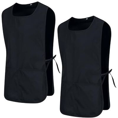 MISEMIYA Paket 2 Einheiten REINIGUNGSSCHÜRZE ARBEITSEINHEITLICHE KLINISCHE MEDIZINISCHE 2-3301 Large, Schwarz 68 MISEMIYA Paket 2 Einheiten REINIGUNGSSCHÜRZE ARBEITSEINHEITLICHE KLINISCHE MEDIZINISCHE 2-3301 Large, Schwarz 68