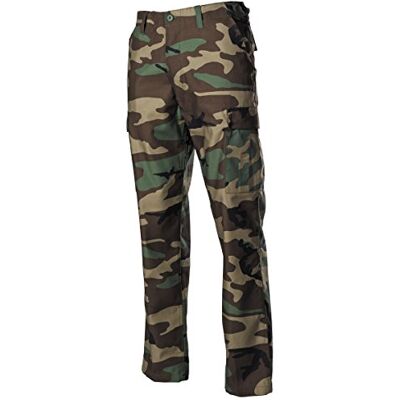 MFH Herren US BDU Kampfhose Woodland Größe L MFH Herren US BDU Kampfhose Woodland Größe L