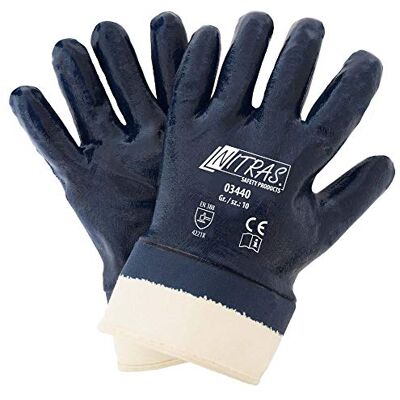 Nitras 12Paar Handschuhe Blau, 10 Nitras 12Paar Handschuhe Blau, 10
