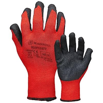 Blackrock Heavy Duty Latex-beschichtete Pro Grip Sicherheitshandschuhe, Arbeitsgriff für Männer und Frauen, ideal für Gartenarbeit, Handhabung, Fertigung, Landwirtschaft, Bau und Konstruktion Blackrock Heavy Duty Latex-beschichtete Pro Grip Sicherheitshandschuhe, Arbeitsgriff für Männer und Frauen, ideal für Gartenarbeit, Handhabung, Fertigung, Landwirtschaft, Bau und Konstruktion