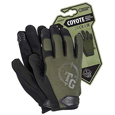 REIS Rtc-Coyote_Zl Tactical Gloves Taktische Schutzhandschuhe, Grün, L Größe, 12 Stück REIS Rtc-Coyote_Zl Tactical Gloves Taktische Schutzhandschuhe, Grün, L Größe, 12 Stück