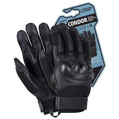 REIS Rtc-Condor_Bxl Tactical Gloves Taktische Schutzhandschuhe, Schwarz, XL Größe, 12 Stück REIS Rtc-Condor_Bxl Tactical Gloves Taktische Schutzhandschuhe, Schwarz, XL Größe, 12 Stück