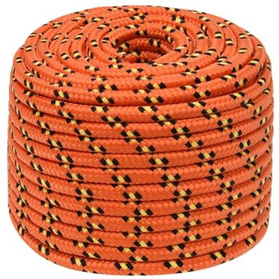 vidaXL Bootsseil Orange 14 mm 25 m Polypropylen vidaXL Bootsseil Orange 14 mm 25 m Polypropylen