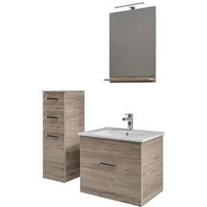 Pelipal Quickset 313 Badmöbel-Set, Holzwerkstoff, Sanremo Eiche, 200/95/45 cm Pelipal Quickset 313 Badmöbel-Set, Holzwerkstoff, Sanremo Eiche, 200/95/45 cm