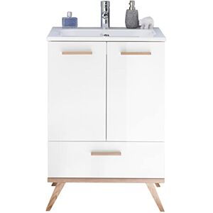 Pelipal Quickset 923 Waschtisch mit Unterschrank, Holzwerkstoff, Eiche Ribbeck quer NB, 89,5x61x46 cm Pelipal Quickset 923 Waschtisch mit Unterschrank, Holzwerkstoff, Eiche Ribbeck quer NB, 89,5x61x46 cm