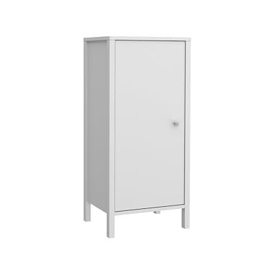 Forte Möbel Kommode, Holzwerkstoff, weiß, B x H x T: 40,4 x 90 x 34,8 cm Forte Möbel Kommode, Holzwerkstoff, weiß, B x H x T: 40,4 x 90 x 34,8 cm