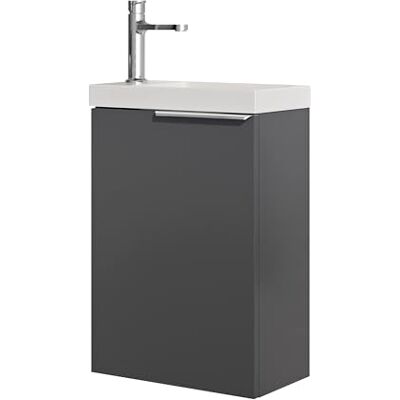 Bernstein Modell tim 400 Lackiertes Holz Badezimmermöbel - Anthrazit Bernstein Modell tim 400 Lackiertes Holz Badezimmermöbel - Anthrazit