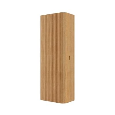 Unique Badschrank Bulmas Holz Naturfarben Hell 40 cmx24 cm Natürlicher Holzcharme dank Furnier Soft-Close-Schließmechanismus Unique Badschrank Bulmas Holz Naturfarben Hell 40 cmx24 cm Natürlicher Holzcharme dank Furnier Soft-Close-Schließmechanismus