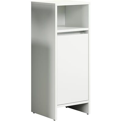 trendteam smart living Badkommode Badezimmerschrank Standschrank Bad Basix Aufbaumaß (BxHxT) 32 x 81 x 28 cm Farbe Weiß 170901801 trendteam smart living Badkommode Badezimmerschrank Standschrank Bad Basix Aufbaumaß (BxHxT) 32 x 81 x 28 cm Farbe Weiß 170901801