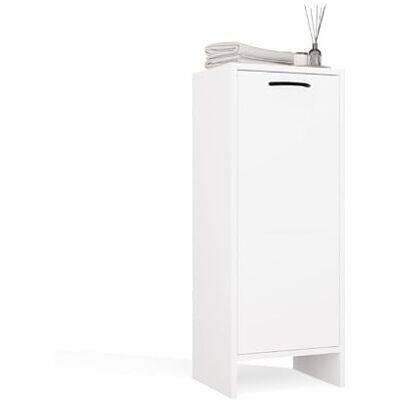 CDF Badezimmerschrank Stehend Badschrank Stehschrank Platzsparend Standschrank für Badezimmer Kosmetik Handtücher Organiser Badezimmermöbel mit Fächern Innen Bad Badmöbel Aufbewahrung Weiß CDF Badezimmerschrank Stehend Badschrank Stehschrank Platzsparend Standschrank für Badezimmer Kosmetik Handtücher Organiser Badezimmermöbel mit Fächern Innen Bad Badmöbel Aufbewahrung Weiß